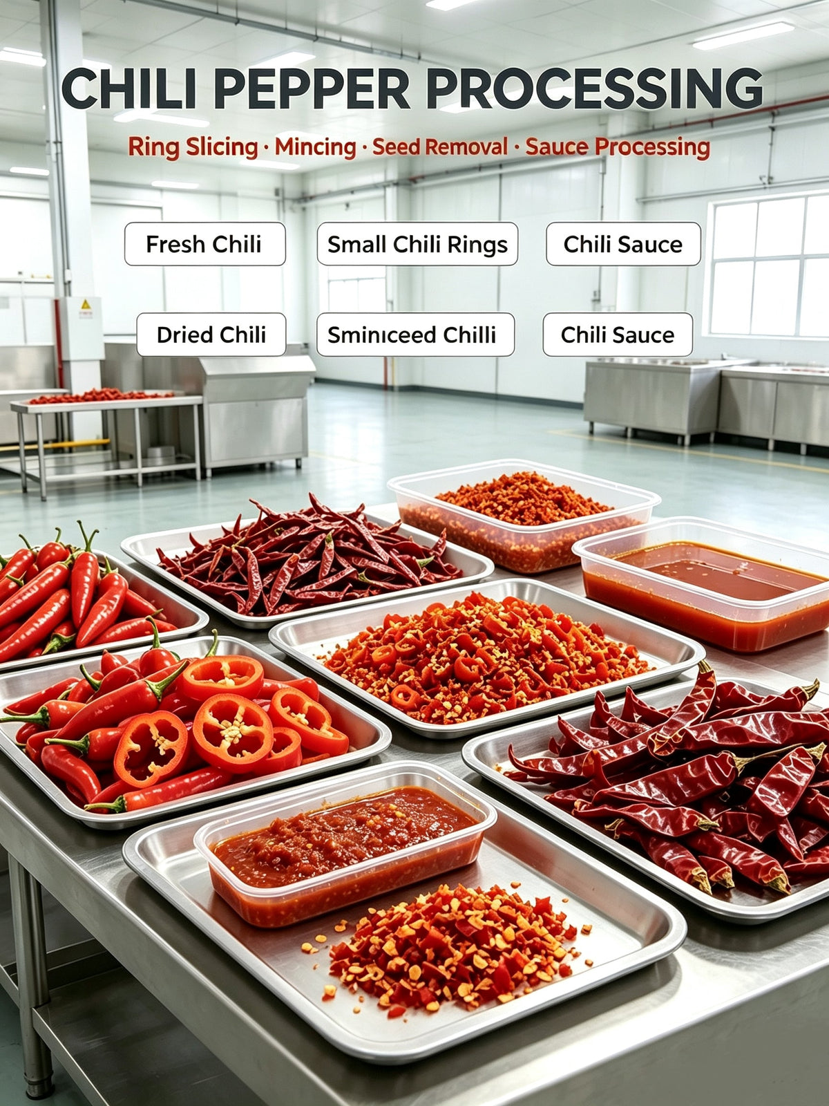  A Complete Guide to Industrial Chili Pepper Cutting & Processing Solutions