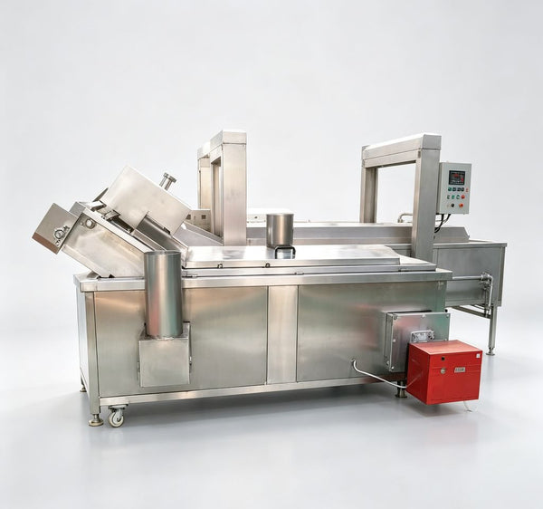 Small-Scale Continuous Frying Machine