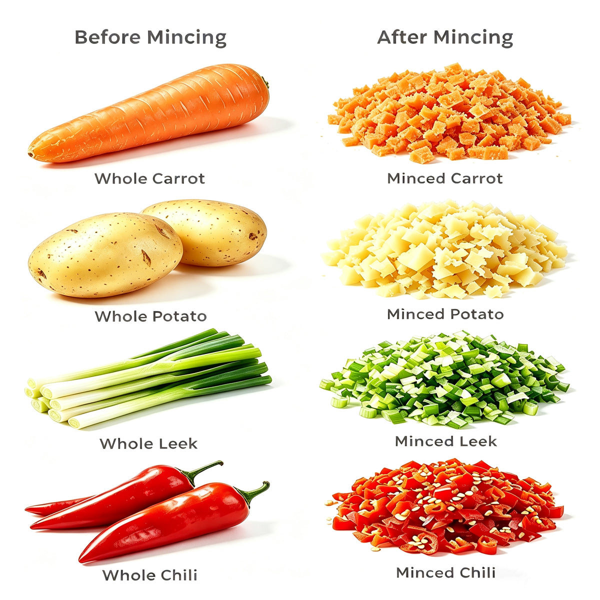 Meat vegetable mixer chopper
