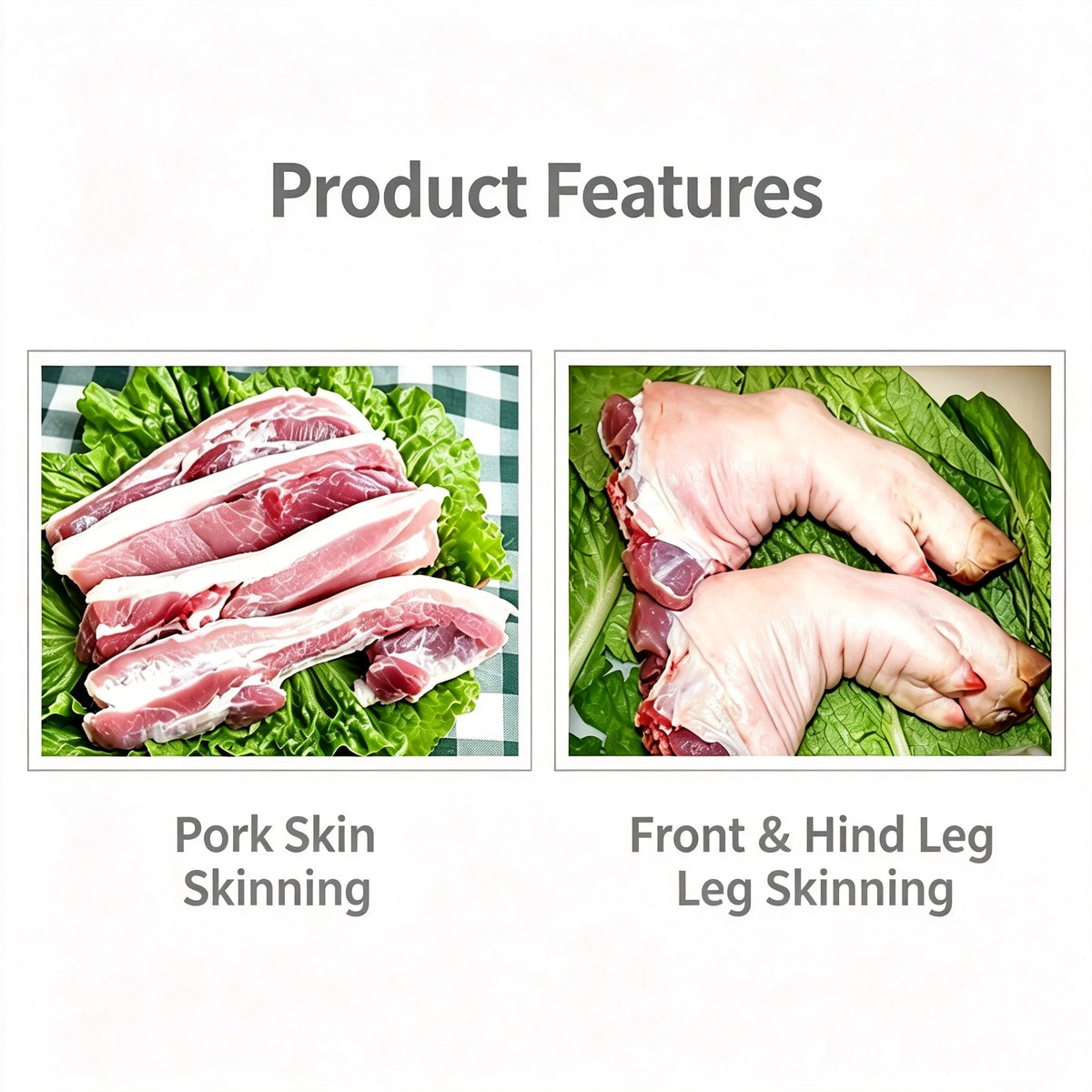 Meat Skinning Machine