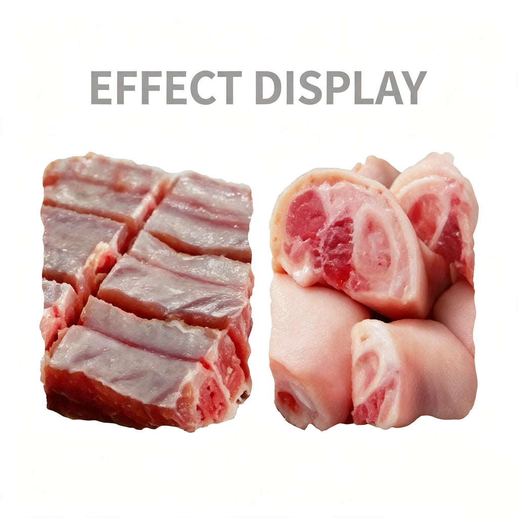 frozen meat cutting machine