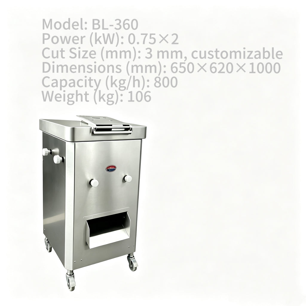 fresh meat cutting machine