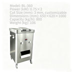 fresh meat cutting machine