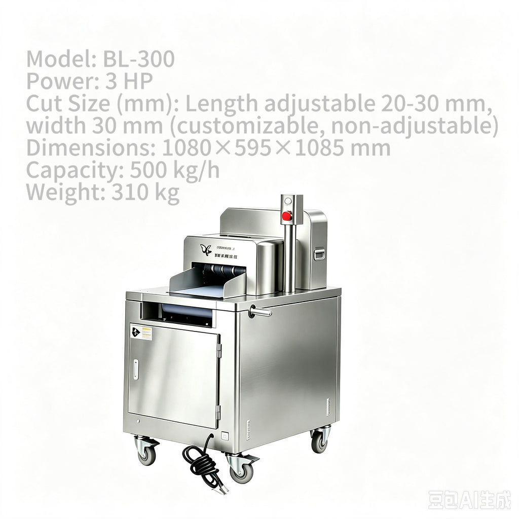 frozen meat cutting machine