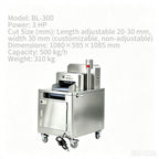 frozen meat cutting machine